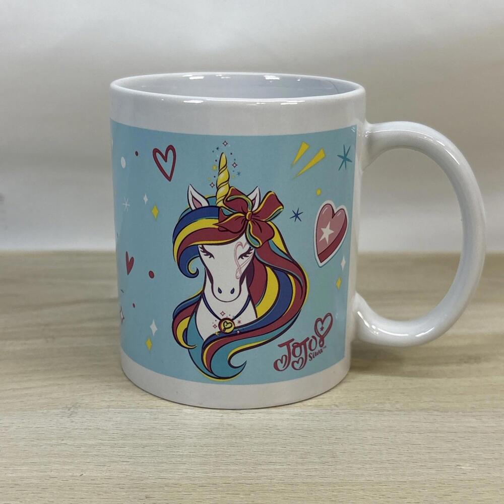 Coffee Mug Cup Jo Jo Siwa Super Star Unicorn Rainbow